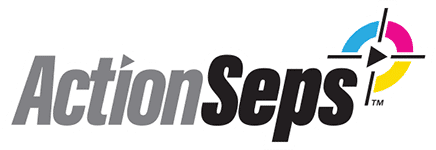 ActionSeps™ Logo - Simulated Spot Process Separation Software for Screen Printers