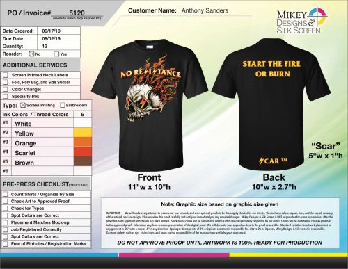 Art Approval Template