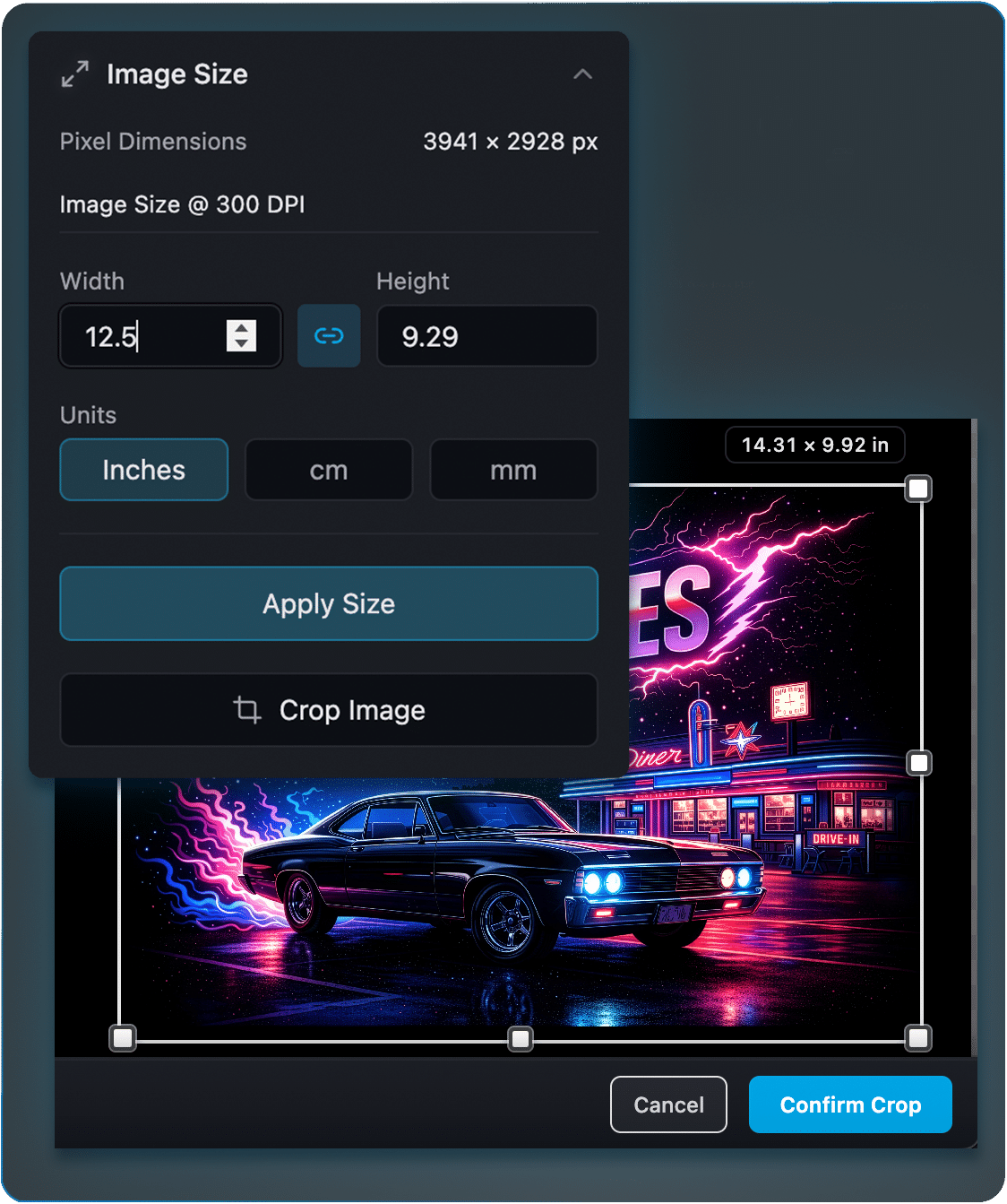 ActionSeps DTX Live browser-based DTF and DTG separation software generating clean halftones and print-ready artwork