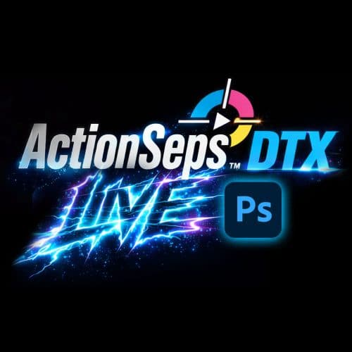 best Photoshop plugin for DTF printing, DTG artwork separation, halftone generation, and print-ready design using ActionSeps DTX Live