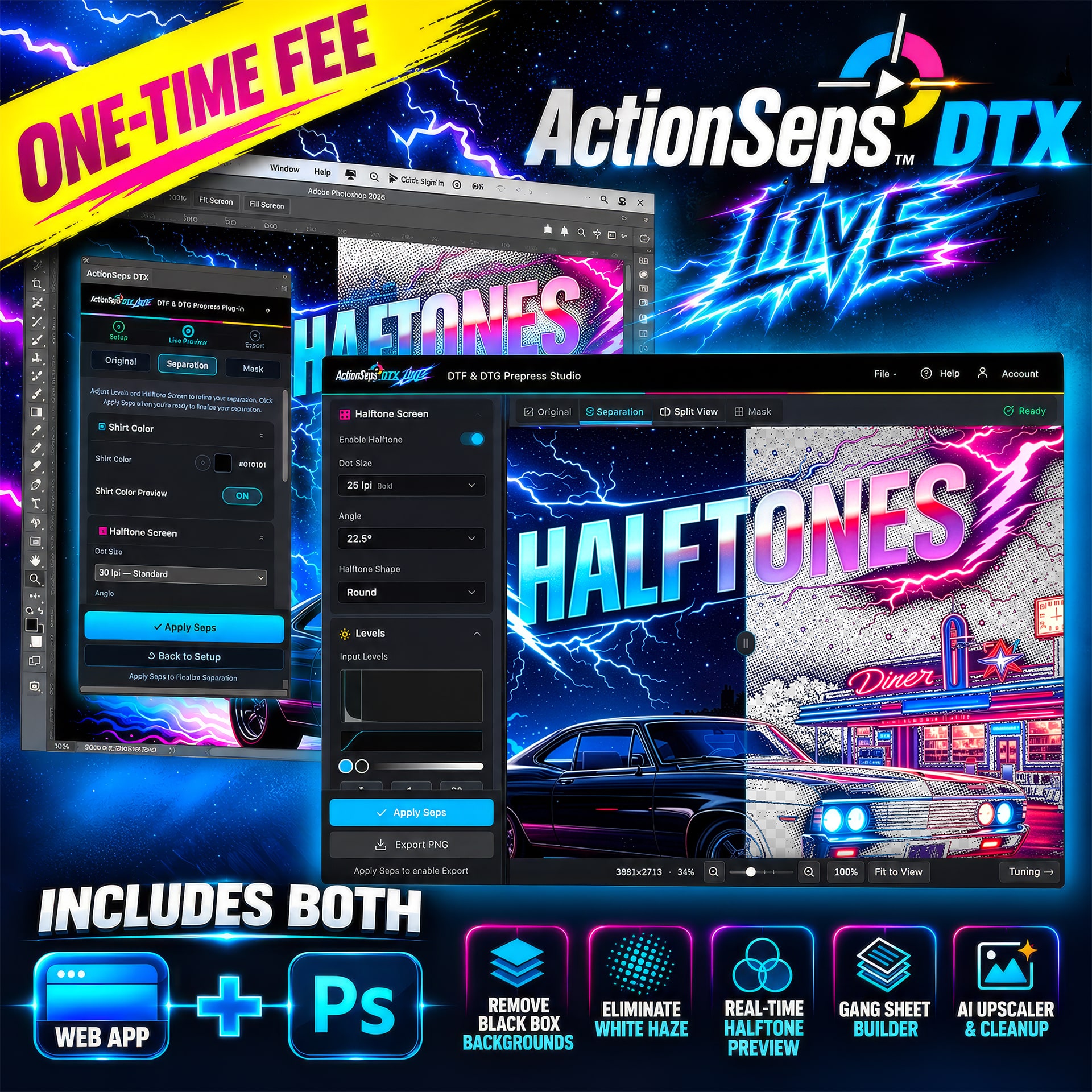 ActionSeps™ DTX Live (One-Time Fee)